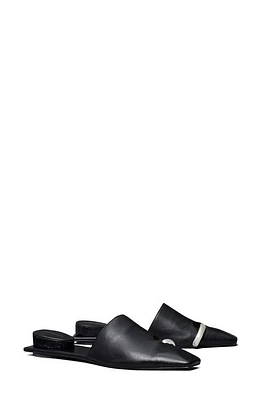 Tory Burch Pierced Mule Perfect Black /Silver at Nordstrom,