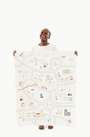 GATHRE Boulevard Print Leather Play Mat at Nordstrom