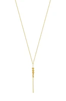 Bony Levy 14K Gold Graduated Bead Pendant Necklace in 14K Yellow Gold at Nordstrom, Size 18