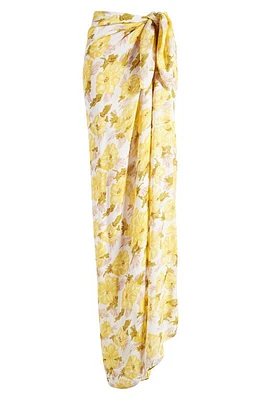 Faithfull the Brand Vicenza Floral Cover-Up Pareo in Isadora Floral at Nordstrom