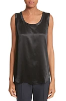 Lafayette 148 New York Perla Reversible Silk Blouse at Nordstrom,