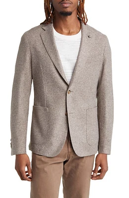 BOSS Hanry Heathered Sport Coat Medium Beige at Nordstrom,