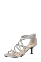 Bella Vita Karlette Sandal in Silver Glitter at Nordstrom, Size 10