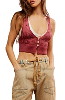 Free People The Vest of Us Crop Sweater at Nordstrom,