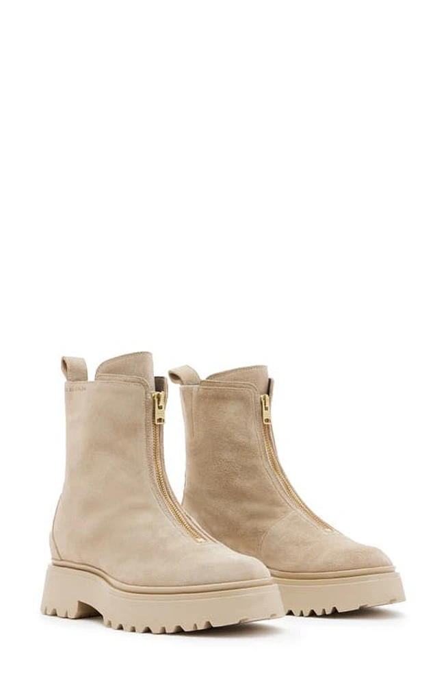 AllSaints Ophelia Bootie Sand Brown at Nordstrom,