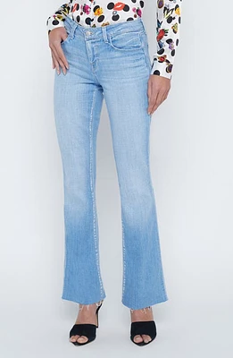 L'AGENCE Sneeki Raw Hem Straight Leg Jeans Bayview at Nordstrom,