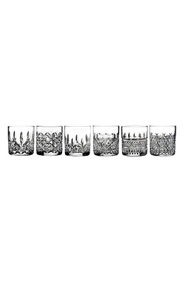 Waterford Lismore Connoisseur Heritage Set of 6 Straight Sided Lead Crystal Tumblers in Clear at Nordstrom