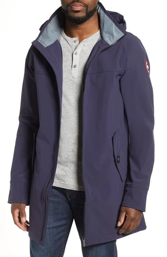 Canada Goose Kent Slim Fit Windproof/Water Resistant Jacket in Navy at Nordstrom, Size Medium