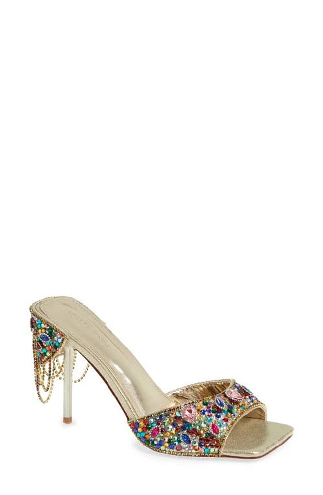 AZALEA WANG Aladdin Sandal Gold at Nordstrom,