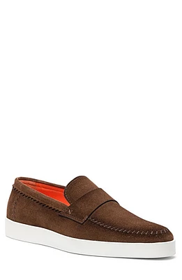 Santoni Dowdy Loafer in Brown-S50 at Nordstrom, Size 8