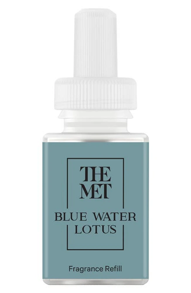 PURA x The MET Egyptian Sandalwood Diffuser Fragrance Refill in Blue Water Lotus at Nordstrom