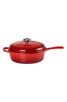 Le Creuset Signature Enamel Cast Iron Cassadou in Cerise at Nordstrom, Size 3.75 Qt