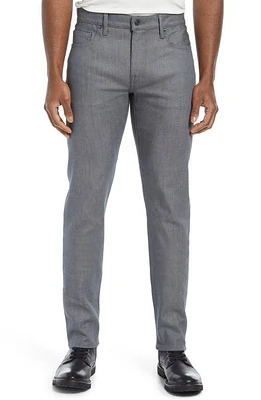 HIROSHI KATO Pen Slim 10.5-Ounce Stretch Selvedge Denim Jeans Gray Raw at Nordstrom, X