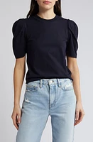 FRAME Draped Short Sleeve Organic Cotton T-Shirt at Nordstrom,