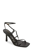 AZALEA WANG Kaylin Ankle Strap Sandal Black at Nordstrom,