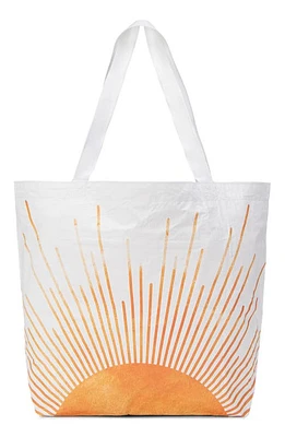 Aloha Collection Bom Dia Reversible Splash Proof Tote in Sunrise Splash at Nordstrom