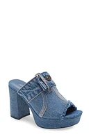 Jeffrey Campbell Magda Platform Sandal Blue Denim at Nordstrom,