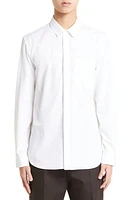 Jil Sander Tuesday Cotton Poplin Button-Up Shirt White at Nordstrom, Eu