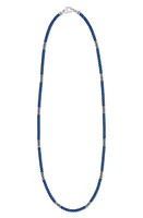 LAGOS Blue Caviar Beaded Necklace in Ultramarine at Nordstrom, Size 16