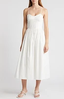 French Connection Florida Fit & Flare Midi Dress at Nordstrom,