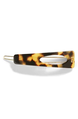 Alexandre de Paris Side Barrette in Tortoise at Nordstrom