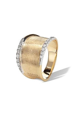 Marco Bicego Lunaria 18K Yellow Gold & Diamond Small Ring in Yellow Gold/Diamond at Nordstrom, Size 7