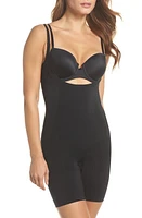 SPANX OnCore Open Bust Mid Thigh Shaper Bodysuit at