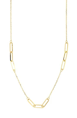 Bony Levy Kids' 14K Gold Link Necklace in Yellow Gold at Nordstrom, Size 15