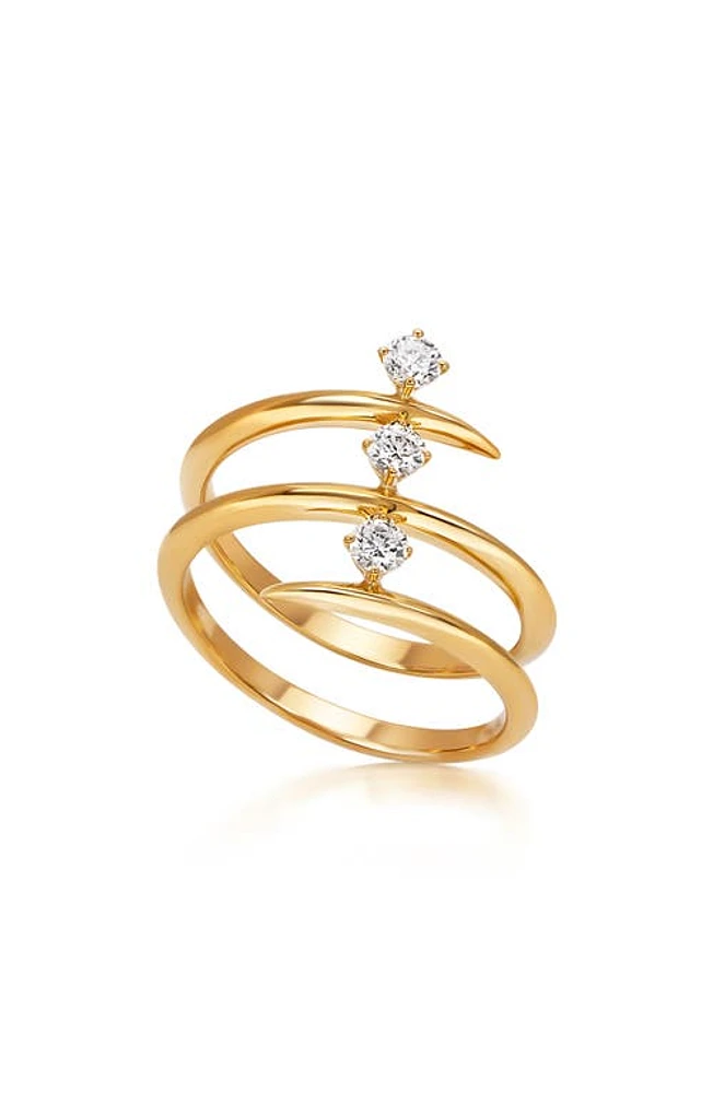 Hueb Diamond Wrap Ring in Gold at Nordstrom