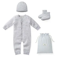 Hope & Henry Baby Jacquard Sweater Gift Set in Grey at Nordstrom