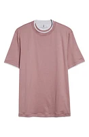 Brunello Cucinelli Tipped Cotton T-Shirt at Nordstrom,