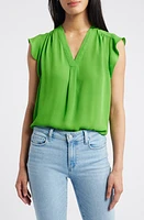 Vince Camuto Flutter Sleeve Top at Nordstrom,