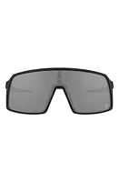 Oakley x Chicago Bear Sutro 137mm Mirrored Shield Sunglasses in Black at Nordstrom