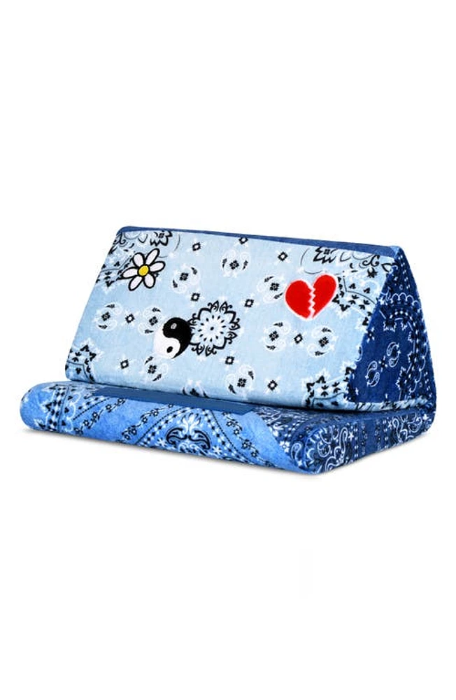 Iscream Denim Bandana Tablet Pillow in Multi at Nordstrom