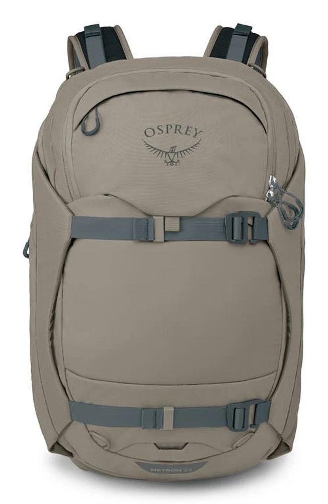 Osprey Metron 24 Water Repellent Backpack in Tan Concrete at Nordstrom