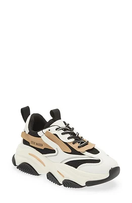 Steve Madden Possession Sneaker Black/Tan at Nordstrom,