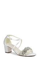 Paradox London Pink Evangeline Block Heel Sandal Ivory at Nordstrom,