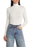 Treasure & Bond Mock Neck Top Ivory at Nordstrom,