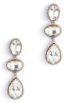 Deepa Gurnani Hadlee Drop Earrings in Silver at Nordstrom