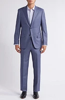 Heritage Gold Blue Sharkskin Wool Suit at Nordstrom,