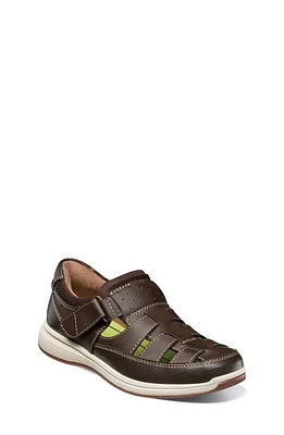 Florsheim Great Lakes Jr. Fisherman Sandal in Brown Crazy Horse at Nordstrom, Size 11 M