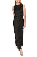 WAYF x Jourdan Sloane Bella Satin Dress Black at Nordstrom,