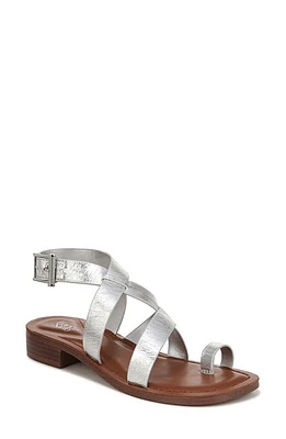 Franco Sarto Ina Toe Loop Sandal Silver at Nordstrom,