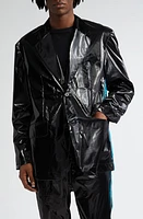 Adidas x Song for the Mute Shiny Blazer Black at Nordstrom,