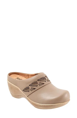 SoftWalk Melita Clog Taupe at Nordstrom,