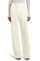 Bottega Veneta Embroidered English Linen Trousers Pastry at Nordstrom, Us