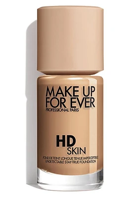 Make Up For Ever HD Skin Waterproof Natural Matte Foundation in 2Y32 at Nordstrom, Size 1.01 Oz