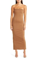 Sophie Rue Jaqui Tube Dress Brown at Nordstrom,