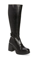 Wonders Platform Boot Black Leather at Nordstrom,