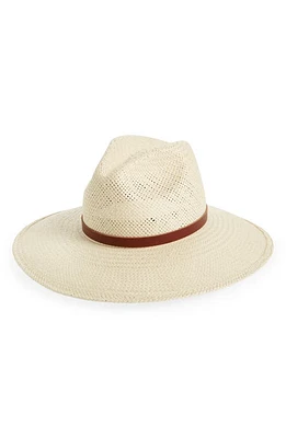 Janessa Leoné Judith Straw Hat in Natural at Nordstrom, Size Small